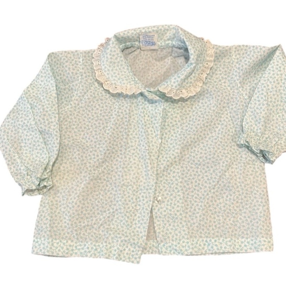 Vintage Thomas baby shirt long sleeve button up 12 M